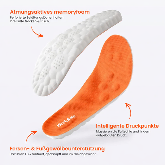 WorkSole™ Schmerzfrei bis Feierabend